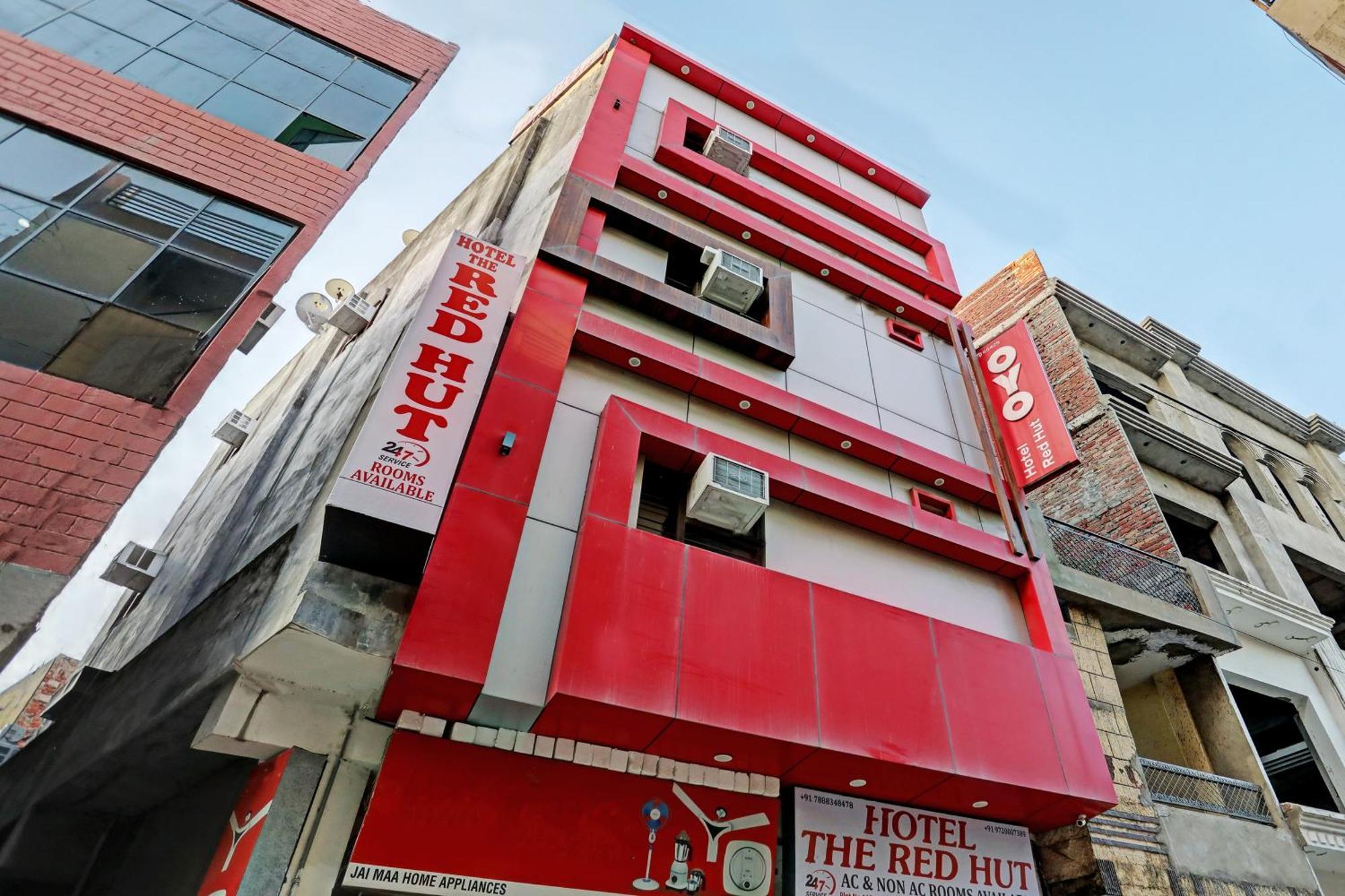 Chandīgarh Oyo Hotel The Red Hut מראה חיצוני תמונה